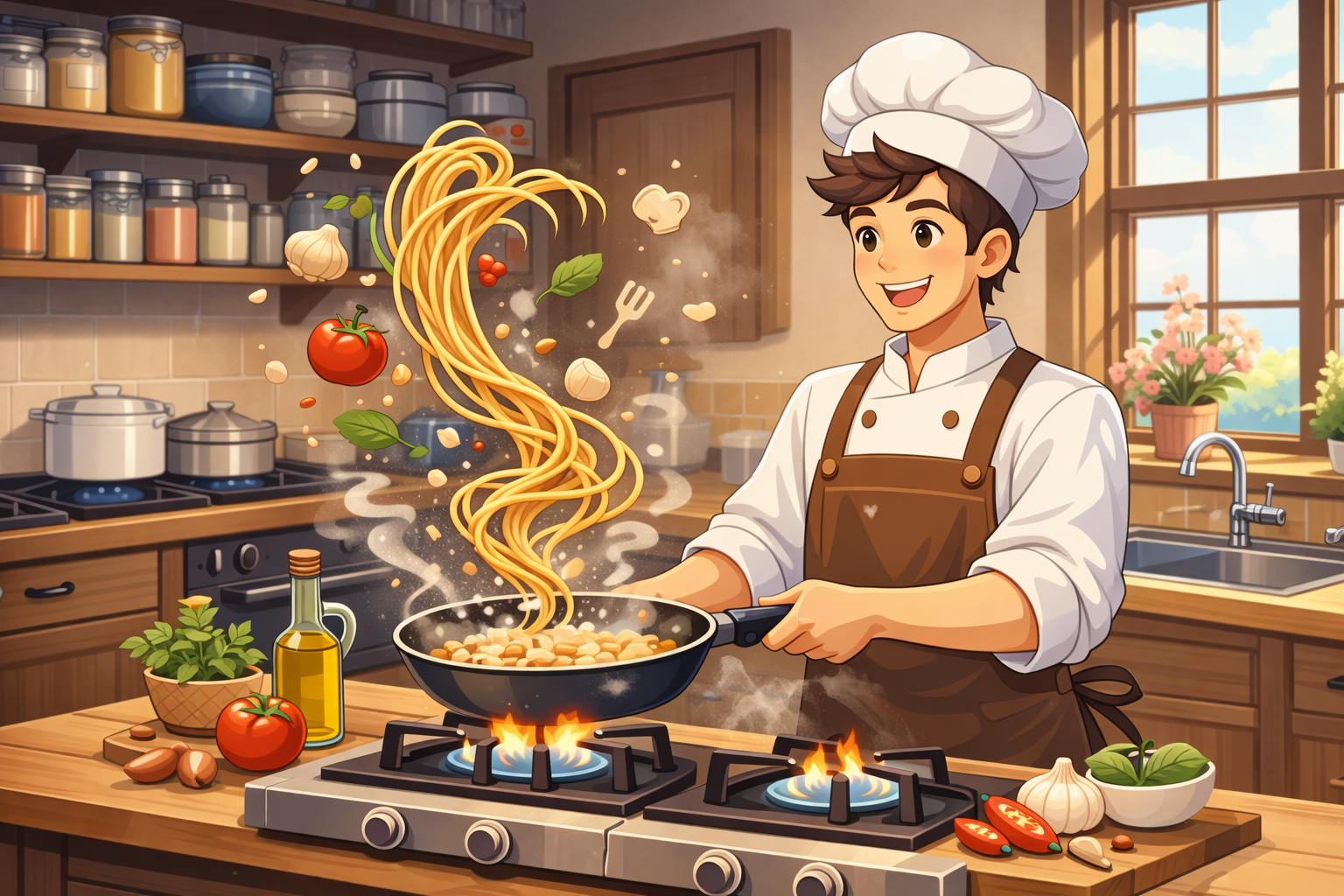 Ilustrasi login Pasta Nafisa